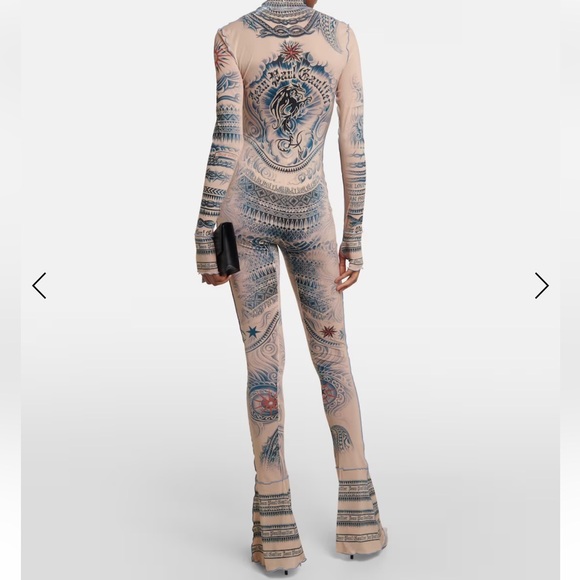 JEAN PAUL GAULTIER
Tattoo Collection mesh jumpsuit - Picture 4 of 12